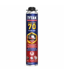 Spuma poliuretanica Tytan Ultra Fast 70, pentru pistol, 870 ml